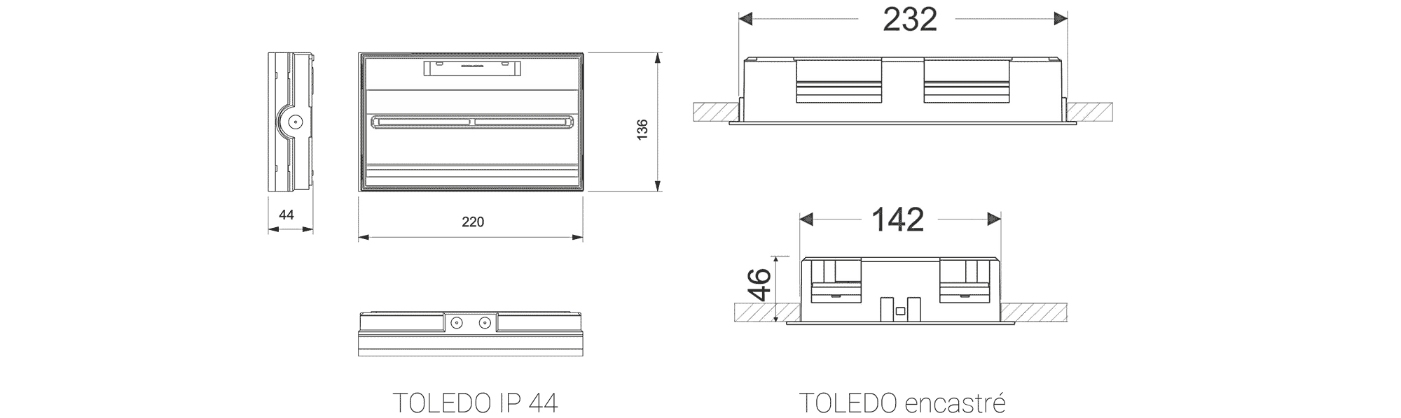 TOLEDO IP44